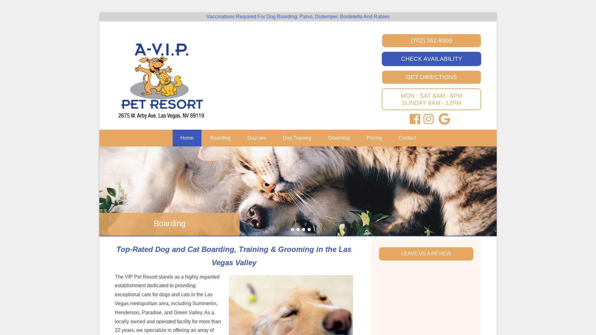 A-VIP Pet Resort